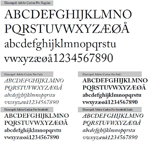 Profil MIF Typografi
